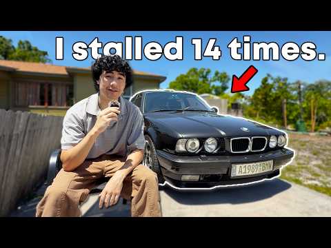 I Bought a 1989 BMW... that I can't drive