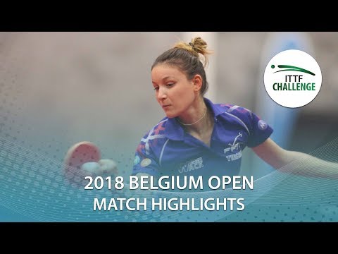 Audrey Zarif vs Stefanie Christensen I 2018 ITTF Belgium Open Highlights (Pre)