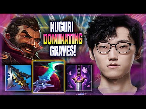 NUGURI DOMINATING WITH GRAVES! - Nuguri Plays Graves TOP vs Jax! | Season 2022