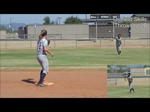 Laila Hasan Softball Skills Video - 2022 Outfield MIF