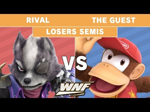 WNF 1.1 - Rival (Zero Suit Samus) vs The Guest (Diddy Kong) Losers Semis - Smash Ultimate
