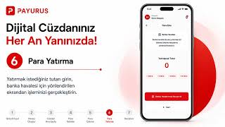 Payurus üyelik oluşturma ve finansal işlemler