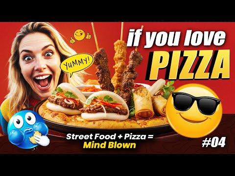 Every Culture Has a Pizza (Almost) - Pizza Around the World🍕🔥| Food Trapped #food #pizza #04