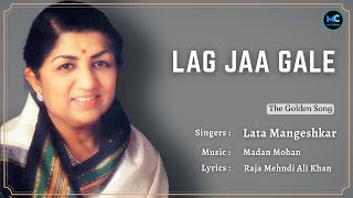 Lag Ja Gale (Lyrics) - Lata Mangeshkar #RIP  Manoj