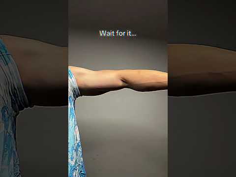 My bicep looks small until I flex 😳 #fitness #motivation