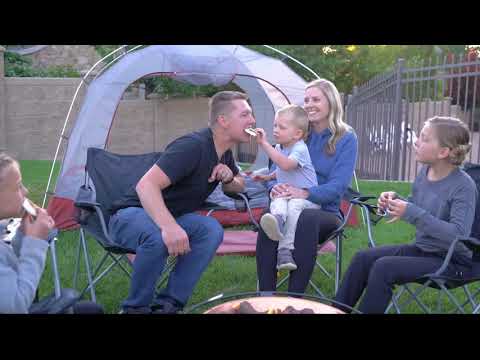 You never forget your first time camping