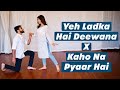 Yeh Ladka Hai Deewana X Kaho Na Pyaar Hai | Wedding Dance Choreography / Steps for Couples | Nisha