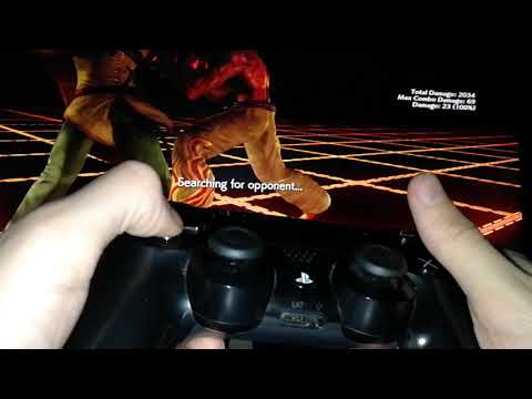 TEKKEN 7 - Wavedash + Korean Backdash on PS4 Pad