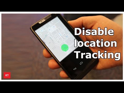 How to turn off location tracking in android phone