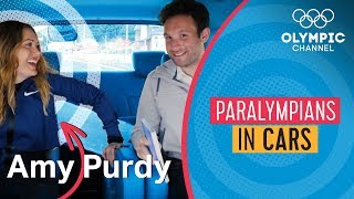 Snowboard Paralympian Amy Purdy Tells All | Paralympians in Cars