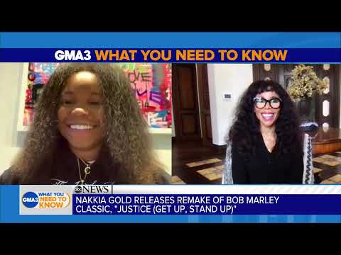 Nakkia Gold performs "Justice" on Good Morning America GMA3