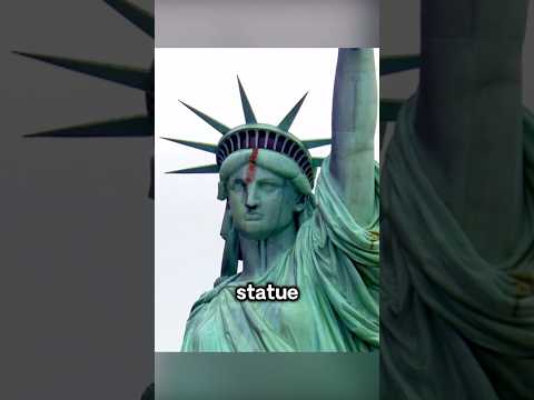 #shorts The Statue of Liberty Bleeds