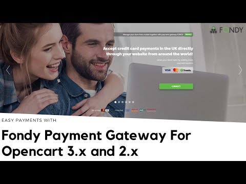 Getting started with Fondy #Payment #Gateway For #Opencart