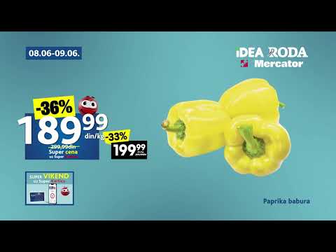 IDEA RODA MERCATOR I Super vikend 08 - 09.06.2024.