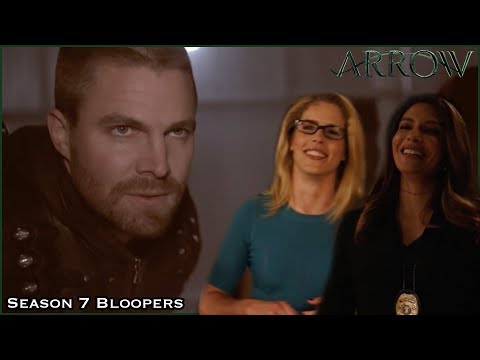 Arrow Season 7 Bloopers (Gag Reel)