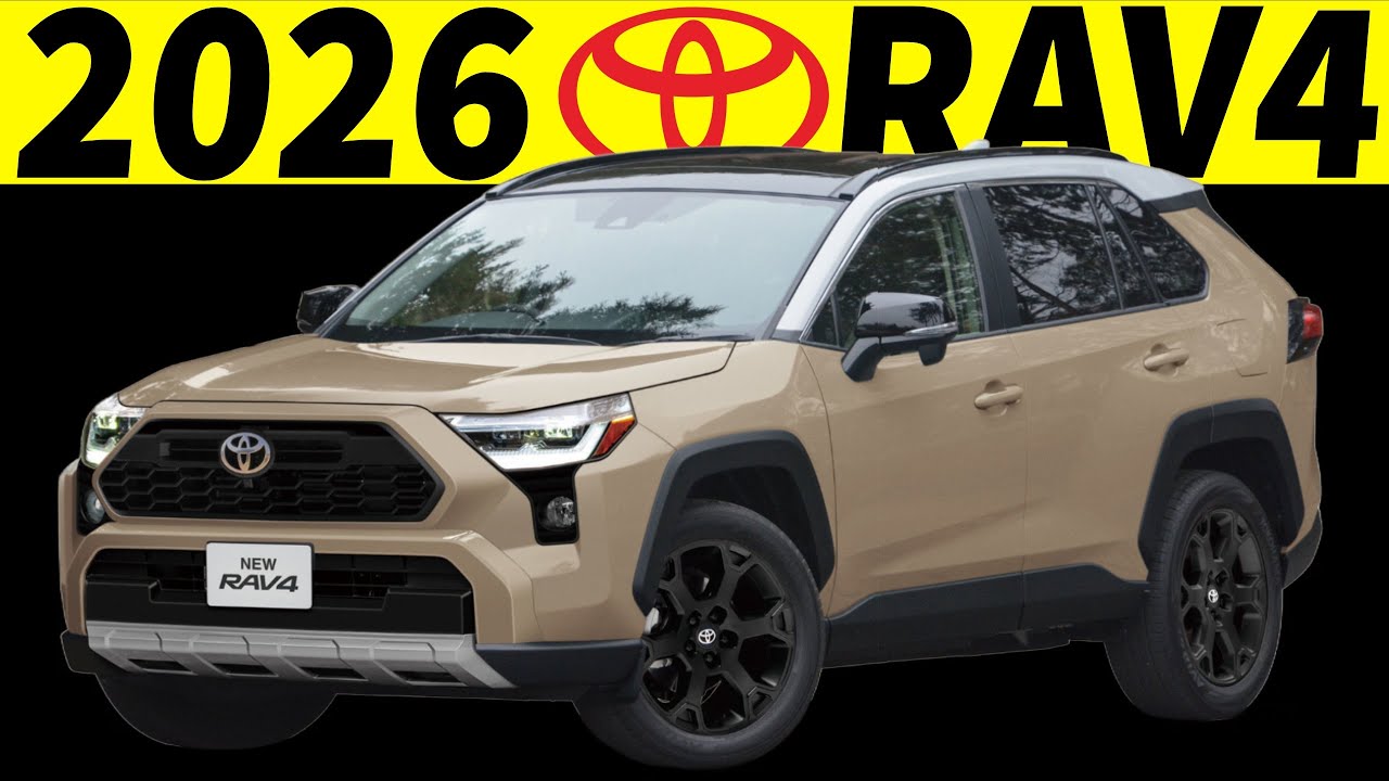New details EMERGE on the next-gen 2026 Toyota Rav4: A new era for Toyota.