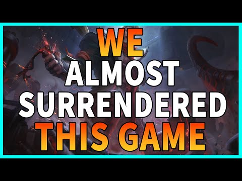 WE ALMOST SURRENDERED THIS GAME?!
