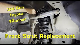 1996-2002 Toyota 3rd Gen 4Runner 4wd Front Strut Installation SO EASY!