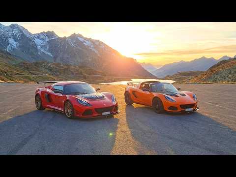 Lotus Exige vs Elise | Test Drive in the Alps
