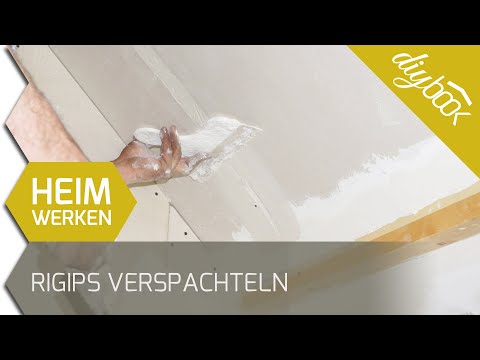 Rigips verspachteln