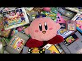 My ENTIRE KIRBY GAME COLLECTION HAPPY 30TH ANNIVERSARY KIRBY
