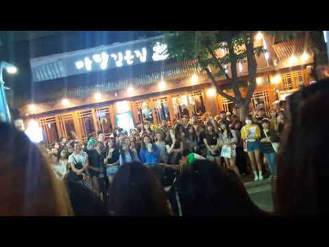 180818  弘大  cover Black pink