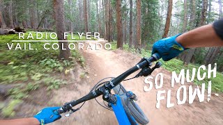 This rides like the world's longest pump track.