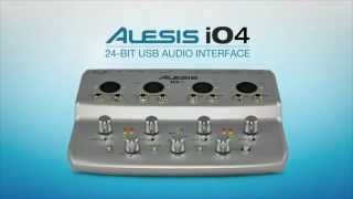 Video thumbnail for Alesis iO4 Four-Channel, USB 24-Bit Recording Interface Overview by Gear4music Guitars