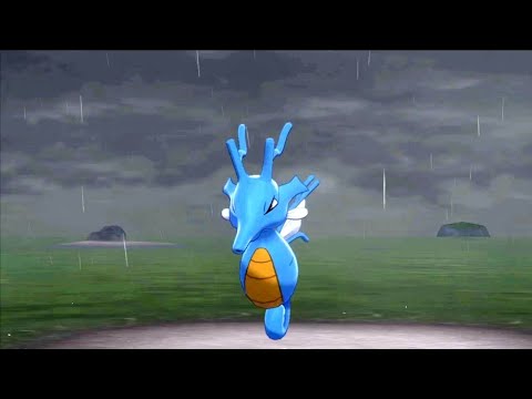 How to get Kingdra the fastest way - 100% Spawn location - Pokemon Sword and Shield Isle of Armor