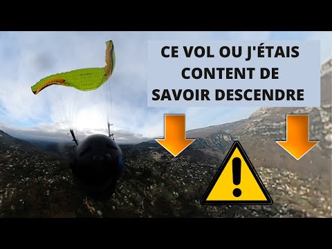 THAT FLIGHT WHERE I WAS GLAD I KNEW HOW TO GET DOWN - PARAGLIDING VIDEO