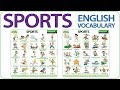 Sports Names Of Sports In English Sport English Vocabulary Lesson