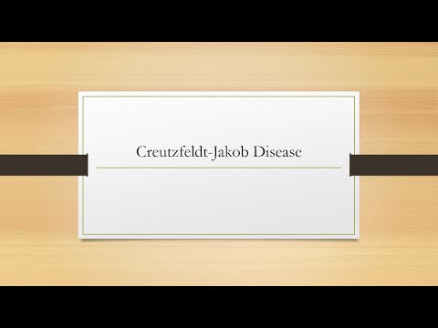 Creutzfeldt Jakob Disease