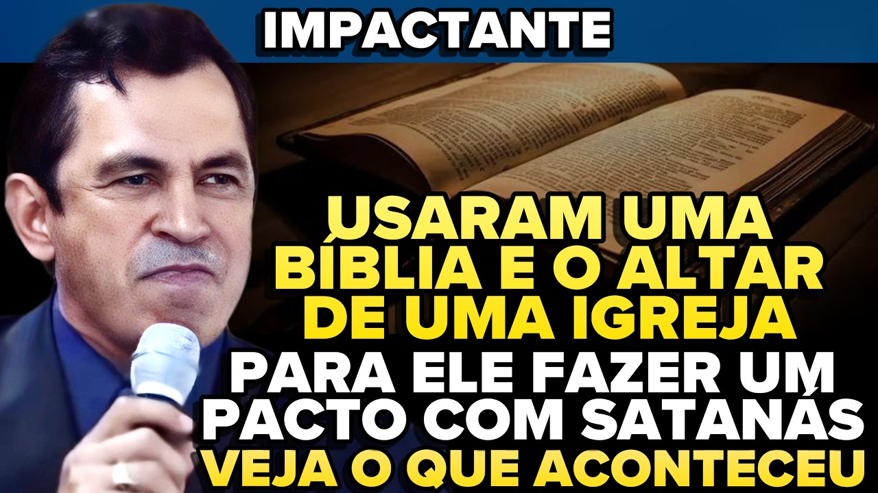 SATANISTA FOI NA IGREJA PARA MAT4R PASTOR DURANTE O CULTO MAS VEJA O Q ACONTECEU - É DE ARREPIAR!