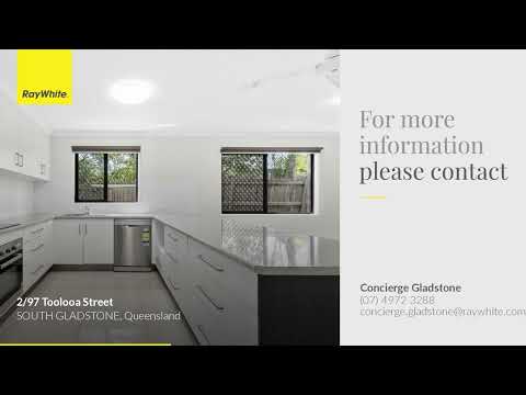 2/97 Toolooa Street, South Gladstone, QLD 4680, 3 slaapkamers, 2 badkamers, House