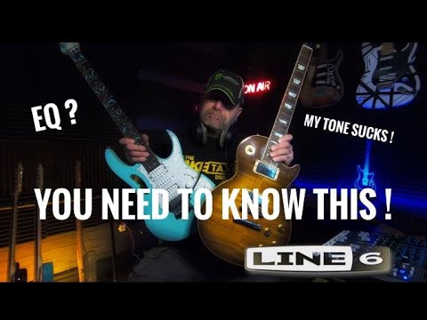 LINE 6 HELIX . How to EQ for different types of Guitar.  EQ tips and tricks.