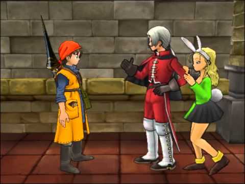205 Dragon Quest 8 Cutscene - Reuniting with Angelo at Trodain