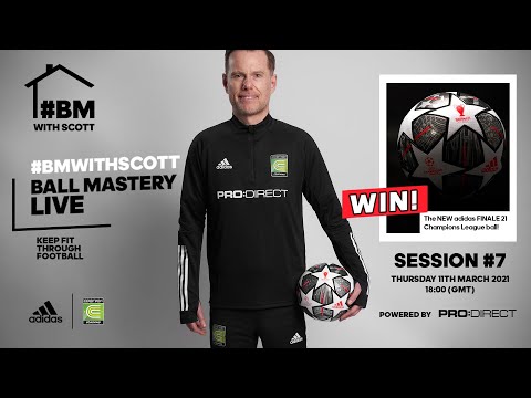 COME BACK STRONGER WEEK 7 - LIVE LOCKDOWN FOOTBALL SKILLS & FIT SESSION | COERVER EW BALL MASTERY
