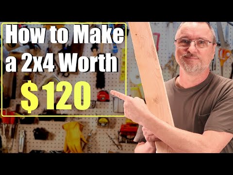 Woodworking Project to Sell ~ Using only a 2x4