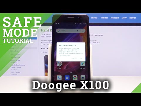 How to Enter Safe Mode in Doogee X100 – Exit Safe Mode
