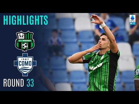 사수올로 VS 코모 2:1 세리에A 스포츠하이라이트