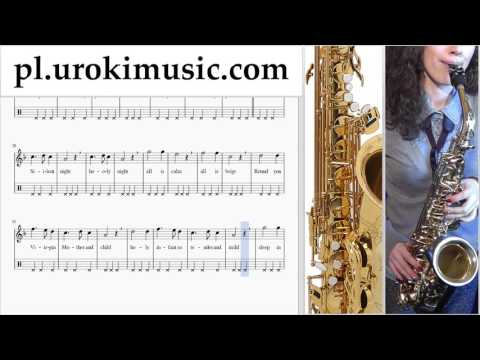 Jak Grać Na Saksofonie (Tenorowy) Silent Night Tabulatura Lekcje Część 2 um-b463