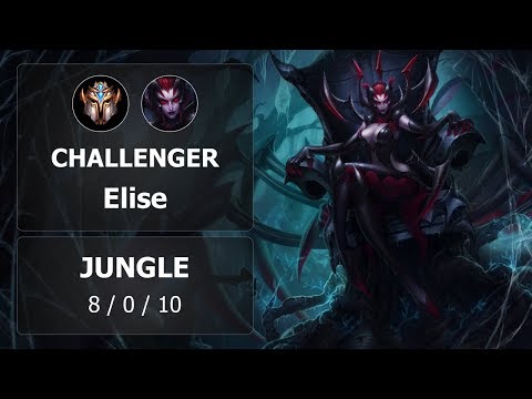 [Jungle] Elise vs Gragas | KR Challenger | Patch 9.4.264.1140