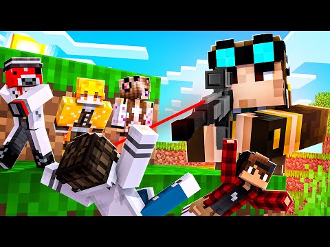 NASCONDINO DA PICCOLISSIMI CONTRO I MIEI AMICI SU MINECRAFT!!