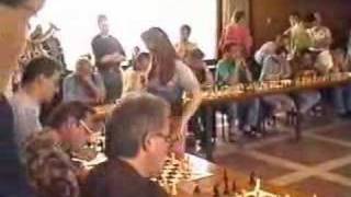 Judit Polgar simul 1999 video