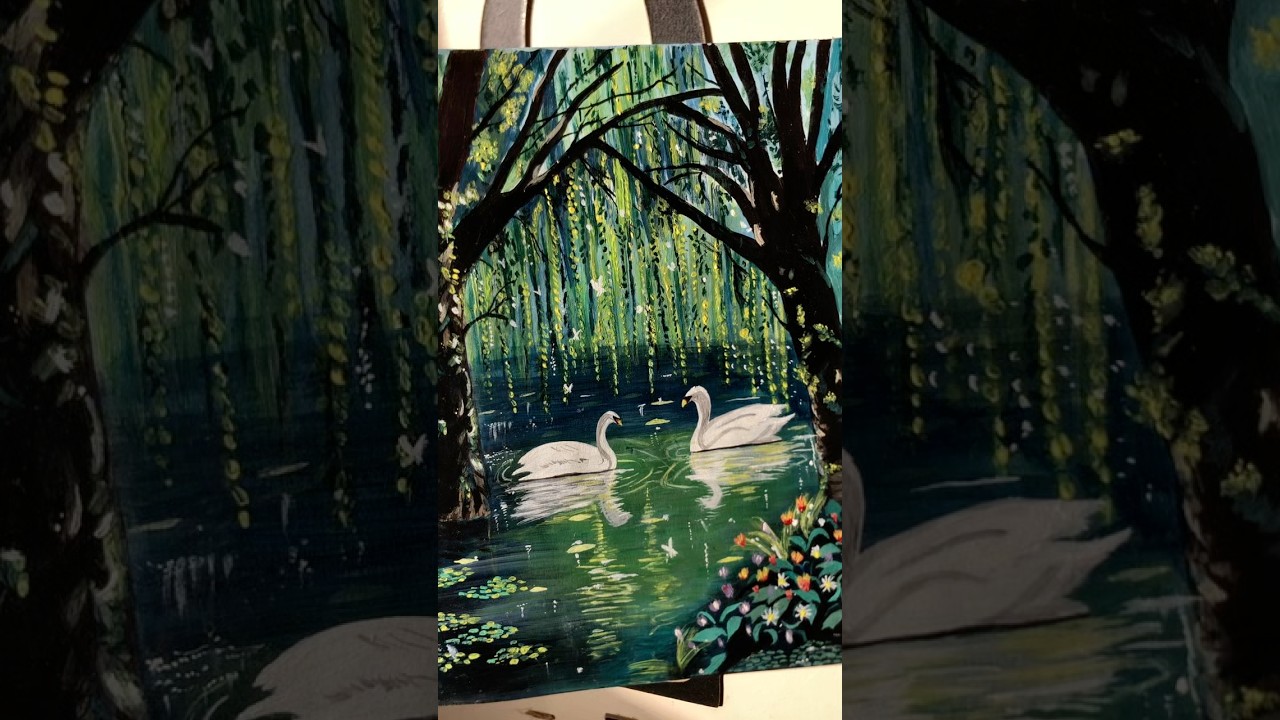 which one do you like the most?🌷✨ #art #drawing #painting #artist #youtube