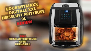 GOURMETmaxx Digitale XXL Heißluft Fritteuse 9L Review