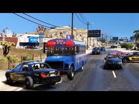 They Stole the Prison Bus. SWAT Responds (LSPDFR - 1083)