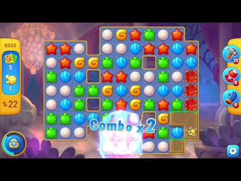 Fishdom  Level 6551 - 6560 (First Try) 🐠 (Double Lightings)