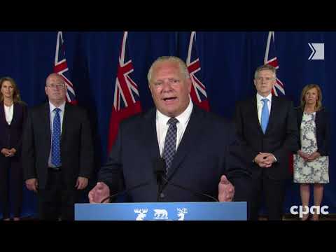 Premier Doug Ford comments on controversial Brampton house parties COVID 19