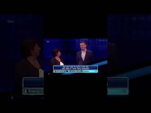 Thumbnail for Aled Jones forgot the words to Memory #shorts #thechase by Aled